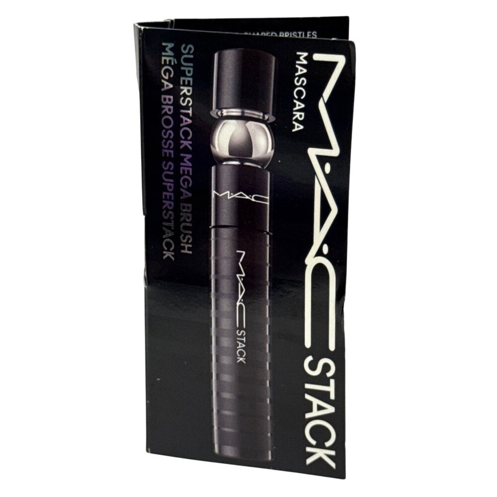 Mac Cosmetics Beauty MACSTACK Mascara Superstack Mega Brush Black NEW